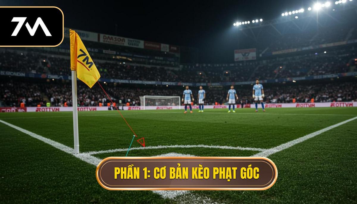 Hướng dẫn phân tích kèo phạt góc chi tiết và hiệu quả nhất tại 7M 1 Phần 1_ Nền Tảng Cơ Bản Về Kèo Phạt Góc