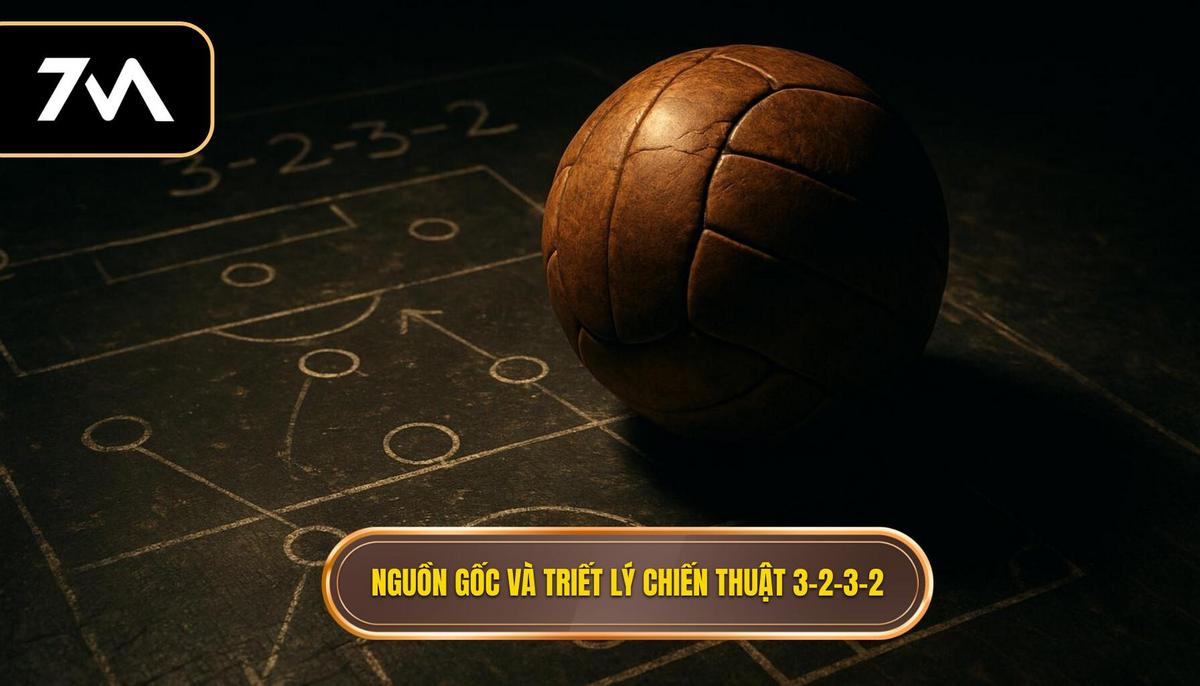 Nguồn gốc và Triết lý cốt lõi của Chiến thuật 3-2-3-2